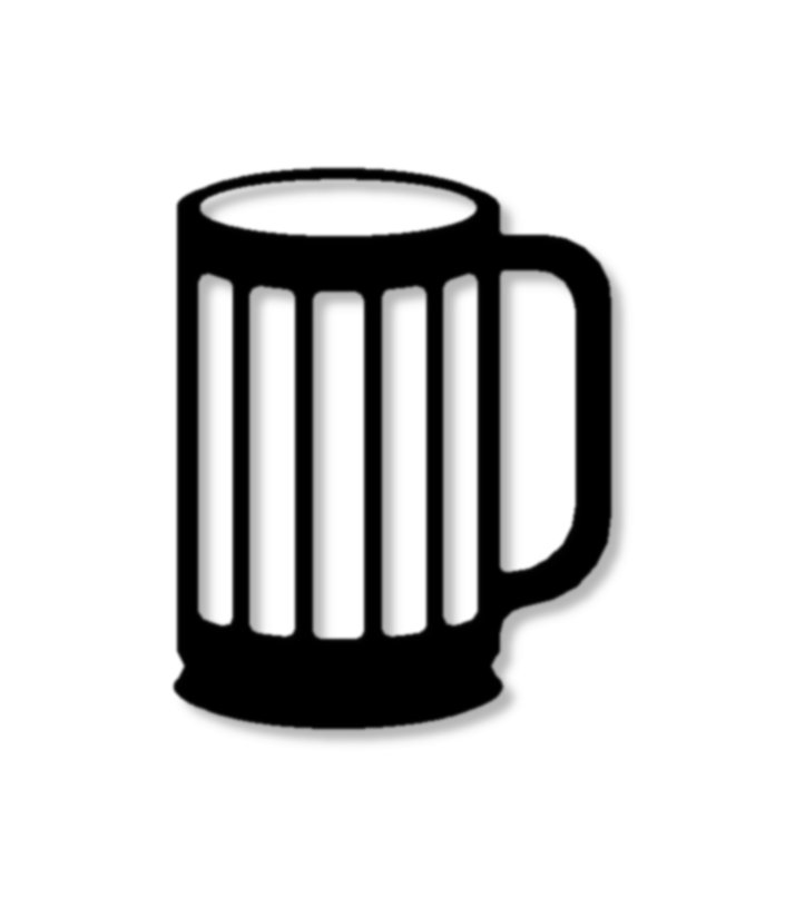 beer mug silhouette
